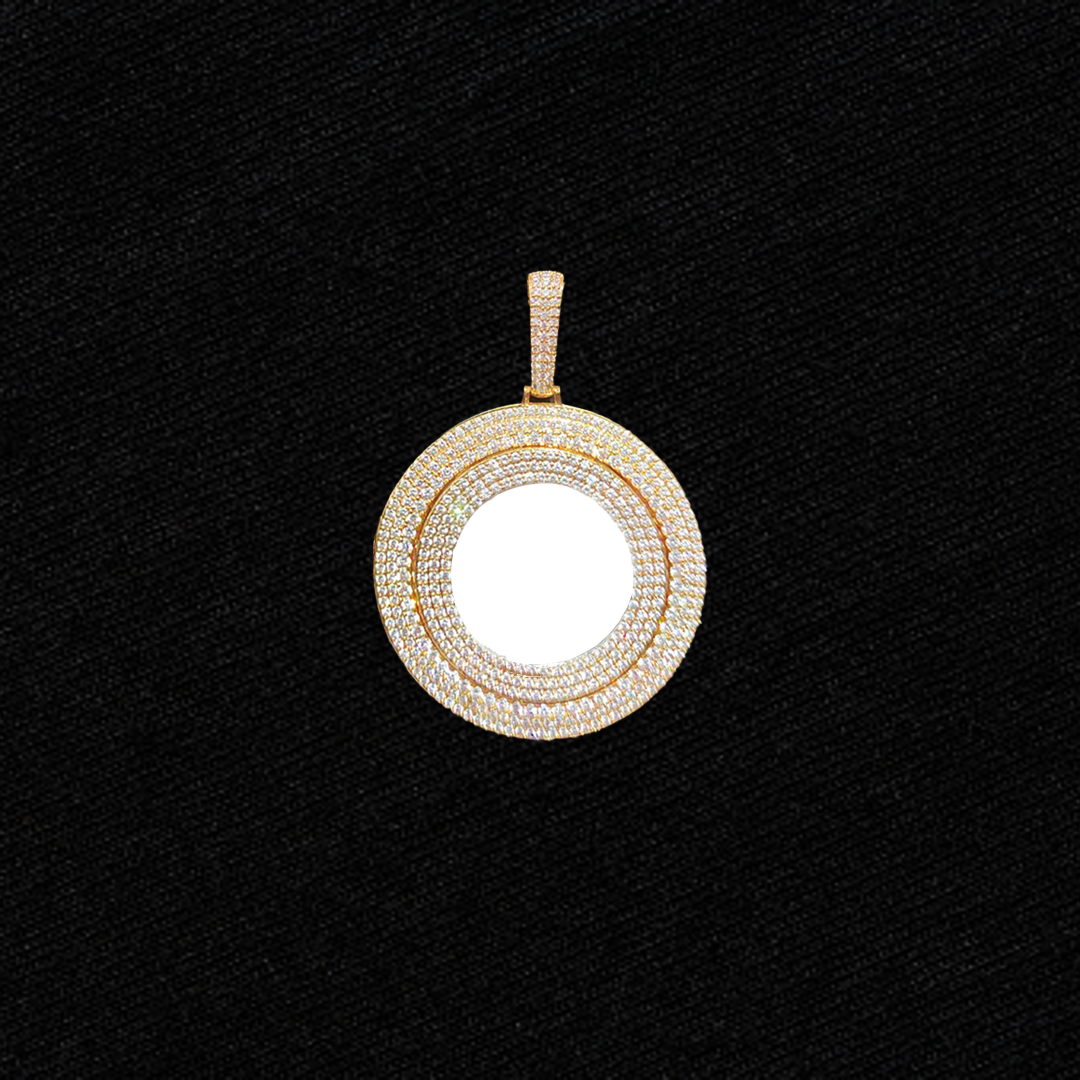 Women's 3D Photo Rotatable Pendant