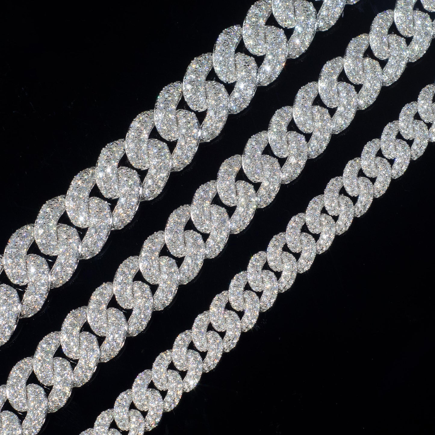 Men's Diamond Cuban Link Necklace (12mm)