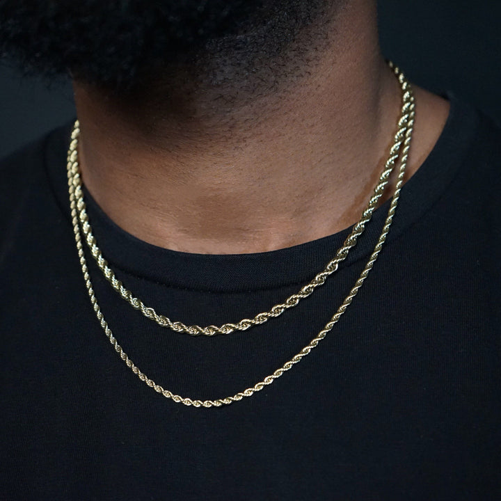 Men's Rope Chain Necklace