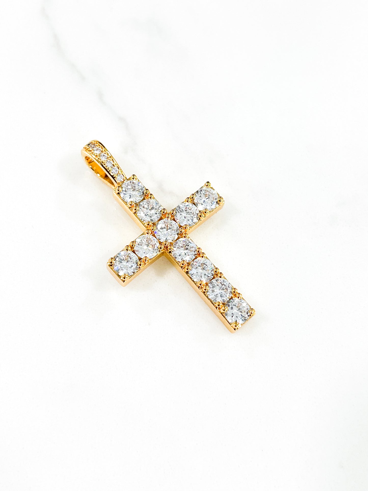 Women's Diamond Cross Pendant