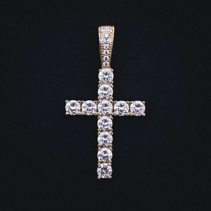 Women's Diamond Cross Pendant