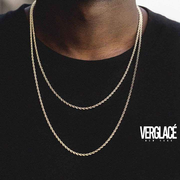 Men's Rope Chain Necklace